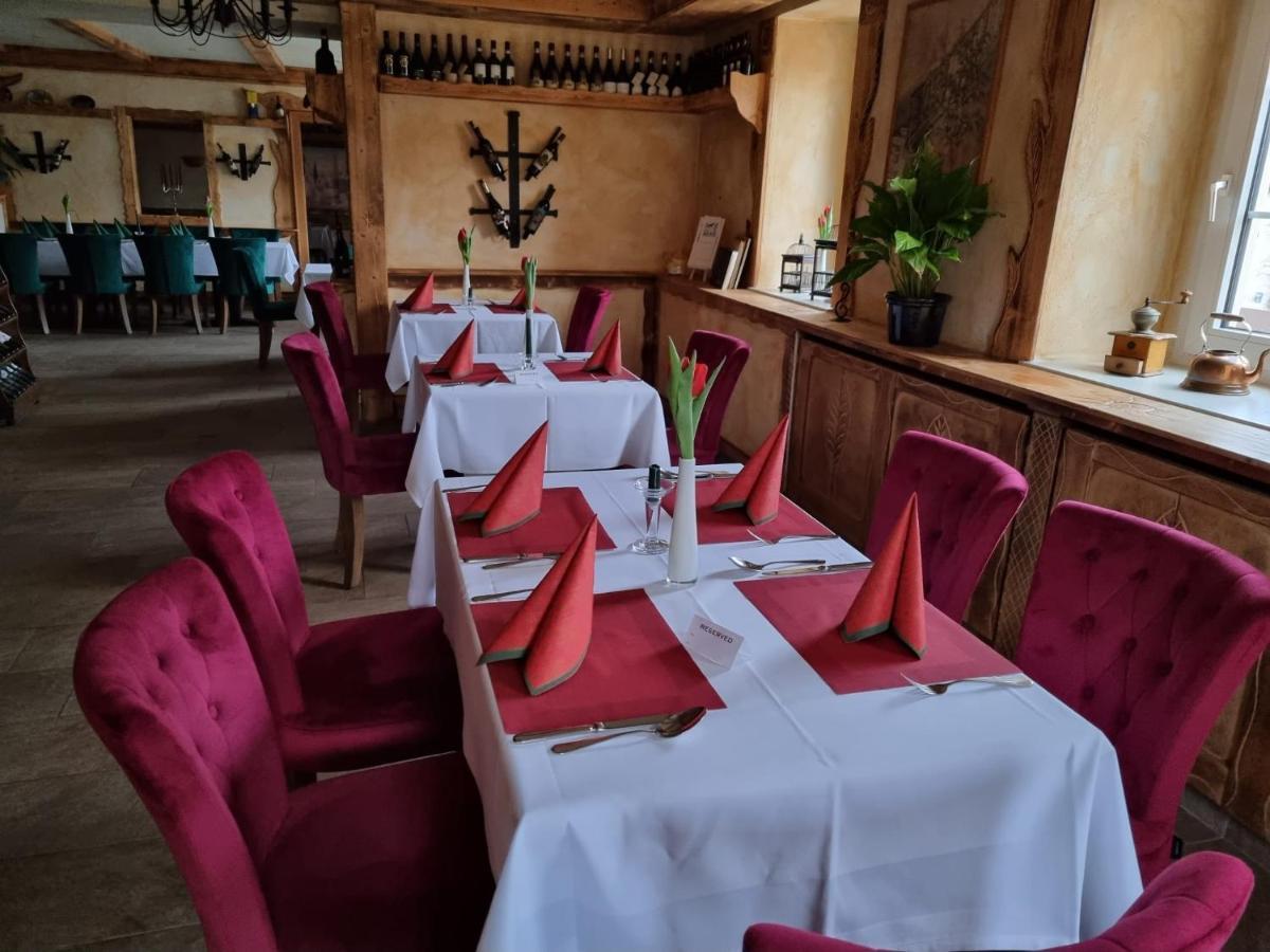 Hotel Und Pension Al Dente Nunchritz Bagian luar foto